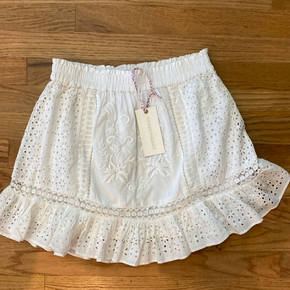 Love shack fancy baydar Skirt size Small